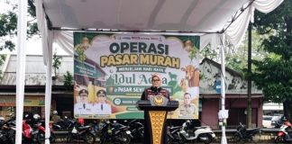 Jelang Idul Adha, Pemkab Lampung Utara Gelar Operasi Pasar