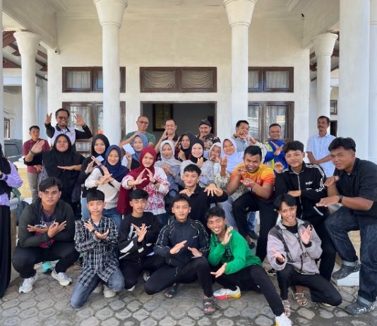 Romli Lepas 20 Atlet Pencak Silat Lampung Utara di Kejuaraan Sirkuit IPSI Provinsi Lampung