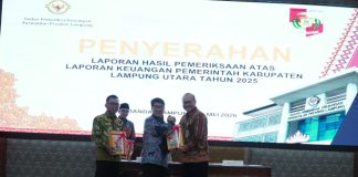 Pemkab Lampung Utara Kembali Raih Opini WTPÂ