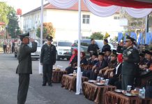Berjalan Mulus.! Dandim 0412/LU Letkol Inf Roni Faturohman selaku IRUP Memperingati Hari Lahir Pancasila 2026