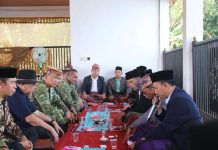 Dandim 0412/LU dampingi Pangdam XXI/RI. Ajak Komponen Masyarakat Perkuat Silaturahmi Dan Kebersamaan