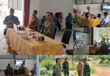 Dandim 0412/LU Ikuti Vicon Bersama Wakil Panglima TNI, Percepat Pembangunan KDKMP