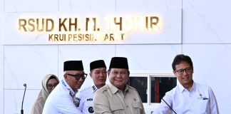 Presiden Prabowo Resmikan RSUD K.H. Muhammad Thohir Krui, Hadirkan Layanan Kesehatan Modern Masyarakat Pesisir Barat