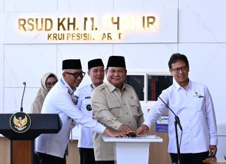 Presiden Prabowo Resmikan RSUD K.H. Muhammad Thohir Krui, Hadirkan Layanan Kesehatan Modern Masyarakat Pesisir Barat