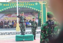 Penutupan Pelatihan KKRI Kodim 0412/LU Berlangsung Khidmat, Dandim : “Keberhasilan kegiatan tak lepas dari kesungguhan Disiplin dan Tanggung jawab”.