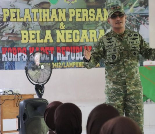 Dandim 0412/LU Berikan Motivasi kepada Peserta Pelatihan KKRI di MAN 2 Lampung Utara