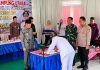 Danramil 412-06/SU Kapten Inf Usman Hadiri Pelantikan Kepala Desa Kota Negara Hasil PAW Â