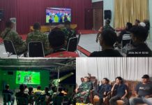 Kodim 0412/LU Gelar Nobar Piala Dunia 2026, Pererat Kebersamaan TNI dan Masyarakat