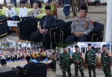Ceramah Kondang, Irjen Pol. Ahmad Nurwahit Angkat Bicara, Haul Akbar Ke-11, Danramil Lettu Arm M.A Pulungan turut hadir
