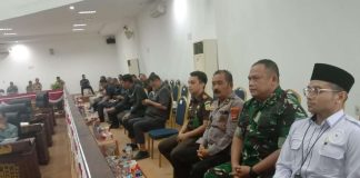 Pabung Tubaba Hadiri Paripurna DPRD Tubaba APBD TA 2025 dan Penetapan Raperda Inisiatif DPRD