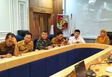 Babinsa Koramil 412-04/KTB Hadiri Zoom Meeting Rakor Pengendalian Iflasi Daerah Kabupaten Lampung Utara