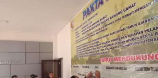 Wujudkan Transparansi, Pabung Tubaba Kodim 0412/LU Hadiri Penandatanganan Pakta Integritas SPMB TA 2026-2027