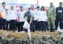 Restocking Ikan Jadi Upaya Nyata Pemprov Lampung Menjaga Ekosistem Sungai Mesuji