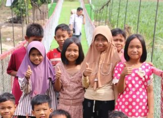 Mewujudkan Mimpi di Atas Sungai Way Arum, Jembatan Garuda Resmi Hadir untuk Negeri
