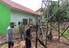 Babinsa Sertu Andi Safari, Koramil Kotabumi Kawal Pembangunan Sumur Bor di Ponpes Miftahul Huda