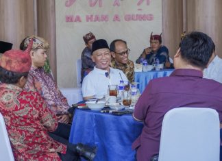 Bangun Lampung Berkarakter, Pemprov Perkuat Sinergi Dengan Masyarakat Adat