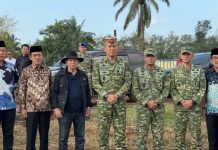 TNI – Pemkab Lampura Wujudkan Sektor Pertanian dan Wisata Bendungan Way Rarem