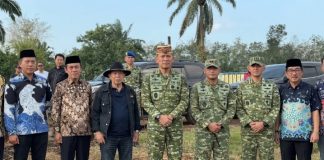 TNI – Pemkab Lampura Wujudkan Sektor Pertanian dan Wisata Bendungan Way Rarem