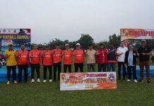 Dandim 0412/LU Hadiri Penutupan Football Festival Bupati Cup 2026, Wadah Emas Temukan Bibit Pesepak Bola Muda Lampung Utara