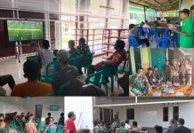 Pagi Gembira Bersama Warga, Kodim 0412/LU Hadirkan Euforia Piala Dunia 2026