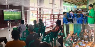 Pagi Gembira Bersama Warga, Kodim 0412/LU Hadirkan Euforia Piala Dunia 2026
