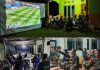 Hangatkan Kebersamaan, Kodim 0412/LU Gelar Nobar Piala Dunia 2026 Serentak di dua Wilayah