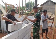 Pembangunan Rumah Layak Huni TMMD Ke-129 Progres 25 Persen