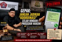 Polemik WhatsApp Kejari Way Kanan GEPAK: Jangan Jadikan Dalih “Koordinasi” untuk Mengaburkan Prosedur Hukum
