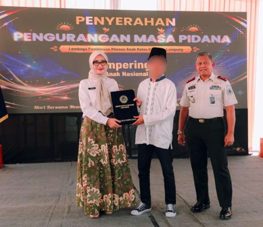 Wagub Jihan Serahkan Remisi HAN 2026 kepada 45 Anak Binaan, Tegaskan Hak Anak Harus Tetap Terpenuhi