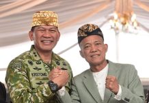 Angken Muaghei, Pangdam XXI/Radin Inten, Kristomei Sianturi Kini Menjadi Darah Daging Abung Siwo Migo