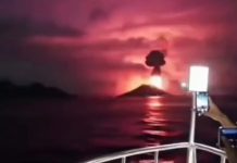 Gunung Anak Krakatau Erupsi Aktif, Masyarakat di Minta Waspada