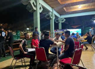 Jelang Nobar Final Piala Dunia, Kodim 0412 Lampung Utara, Forkopimda dan Warga Lomba Orado