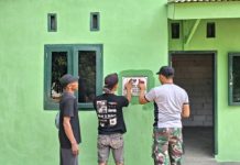 Satgas TMMD Ke-129 Ukir Jejak Pengabdian Melalui Prasasti RTLH di Desa Baru Raharja