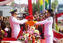 Gubernur Mirza Pimpin Upacara HUT ke-81 RI Tingkat Provinsi Lampung, Kobarkan Semangat Indonesia Berdaulat, Adil dan Makmur