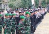 Perkuat Sinergitas Penanganan Karhutla, Kodim 0412/LU Ikuti Apel Gelar Pasukan