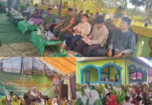 Babinsa 412-08/ABT Hadiri Peringatan Maulid Nabi Muhammad SAW di Desa Bangun Sari
