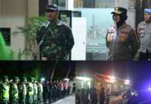 TNI-Polri Gelar Patroli Gabungan Skala Besar di Lampung Utara