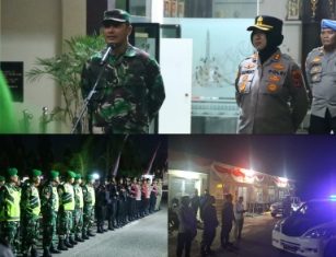 TNI-Polri Gelar Patroli Gabungan Skala Besar di Lampung Utara