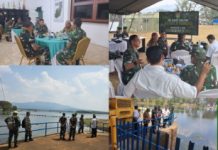 Dandim 0412/LU Dampingi Dislitbangad Survei Rencana Pembangunan PLTMH di Lampung Utara