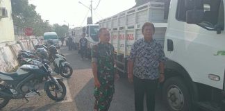 KODIM 0412/LU LEPAS TAHAPAN PENDISTRIBUSIAN 4 UNIT TRUCK TATA T7 KE DESA KDKMP SIAP 100 PERSEN