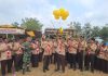 Babinsa Gunung Agung Hadiri Hari Pramuka ke-65, Perkuat Pembinaan Generasi Muda