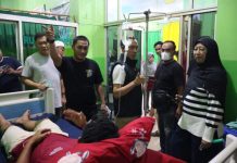 Dandim 0412/LU Tinjau Kebakaran RSUD Ryacudu Kotabumi