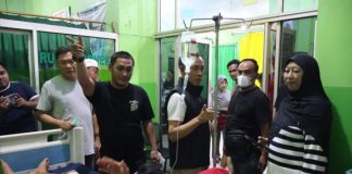 Dandim 0412/LU Tinjau Kebakaran RSUD Ryacudu Kotabumi