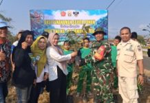 Sambut HUT TNI ke-81, Kodim 0412/LU Tanam Pohon Produktif di Tanjung Aman