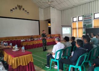 Lahan Tebu Bunga Mayang Rawan Terbakar, Tim Mabes TNI Ajak Warga Cegah Karhutla Sejak Dini