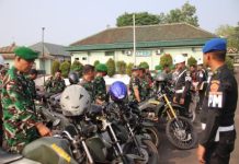 Prajurit Wajib Tertib di Jalan, Kodim 0412/LU Gelar Sosialisasi Keselamatan Lalu Lintas