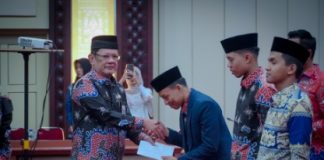 Pemprov Lampung Lepas 57 Kafilah MTQ Nasional XXXI 2026 ke Jawa Tengah