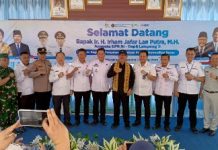 Beras Bulog Disalurkan untuk Warga Kurang Mampu, Peltu Rustam Pastikan Penyaluran Berjalan Lancar