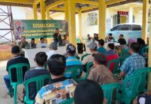 Tim Mabes TNI Gebrak Lampung Utara, Perang terhadap Karhutla Dimulai dari Warga