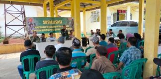 Tim Mabes TNI Gebrak Lampung Utara, Perang terhadap Karhutla Dimulai dari Warga